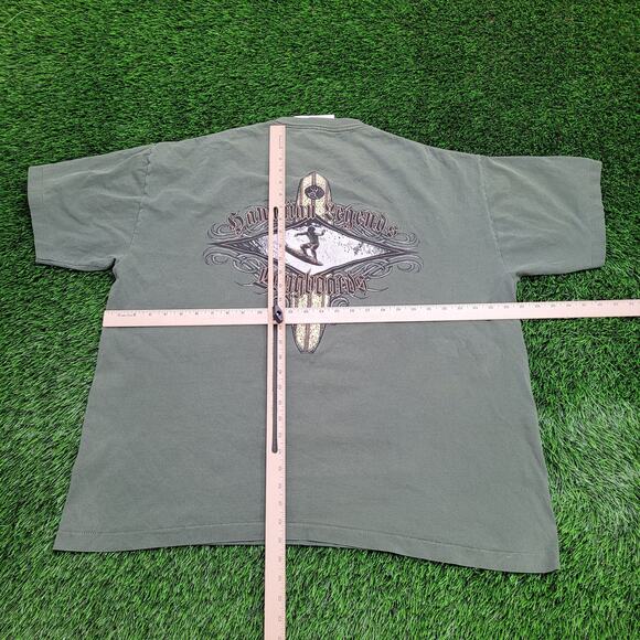 Vintage Hawaiian Surfer Shirt 3XL 27x29 Faded - Picture 7 of 15